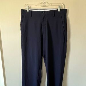 FootJoy Golf Pants Men's 32x32 Navy Blue Performance Stretch Chino